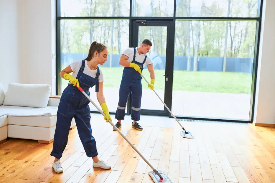 Team job cleaning service